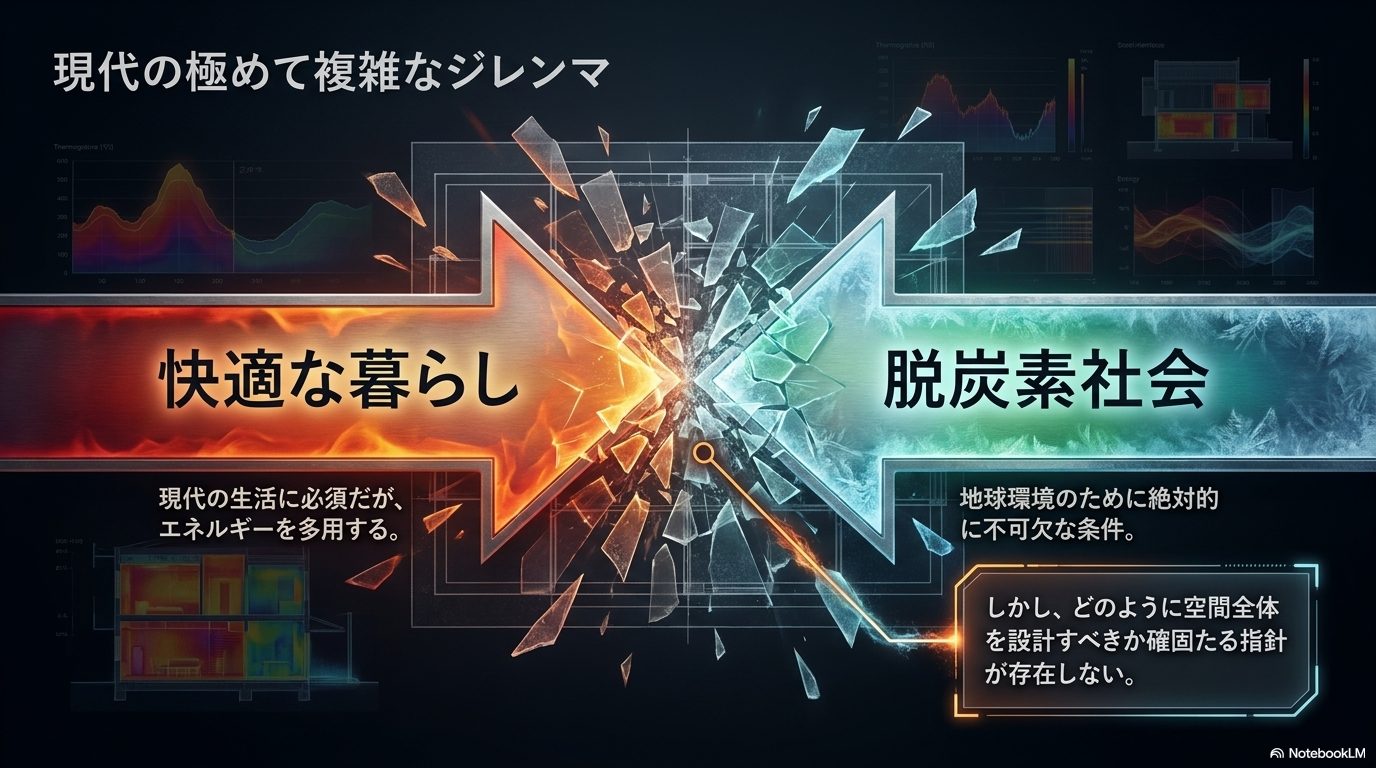 快適な暮らしと脱炭素社会という二律背反の課題