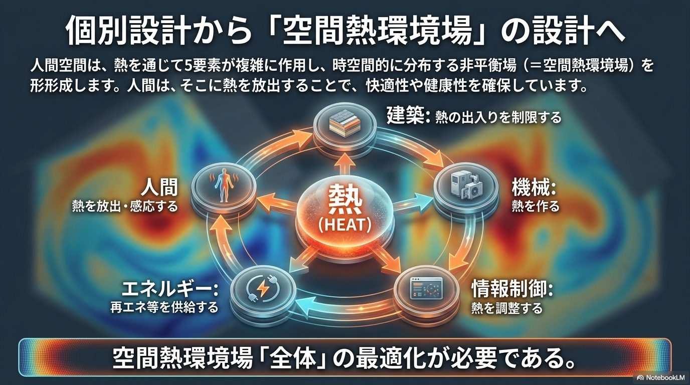 The concept of the spatial thermal environment field