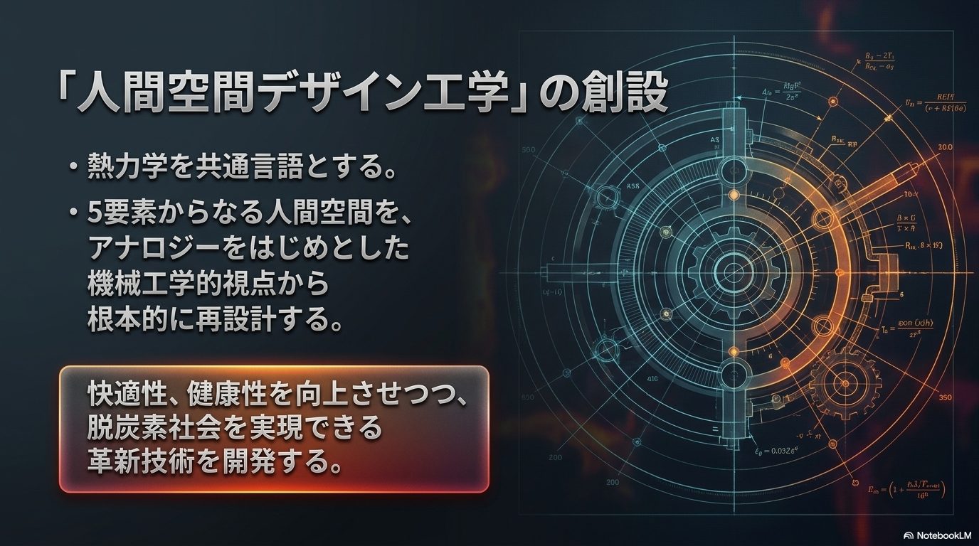 人間空間デザイン工学の創設