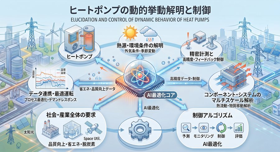 Dynamic behavior of heat pumps